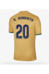 Fotbalové Dres Barcelona Sergi Roberto #20 Venkovní Oblečení 2022-23 Krátký Rukáv